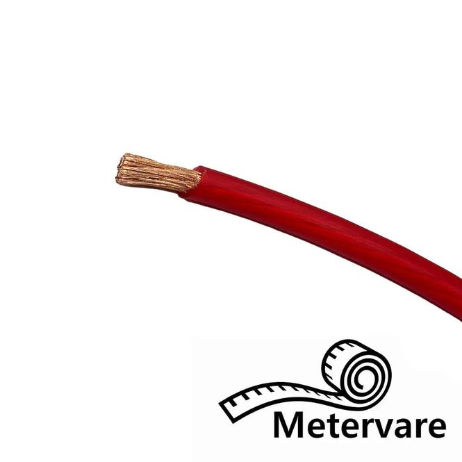 Hovedbilde Auto-Connect Power Cable CCA Flex 10mm2 rød